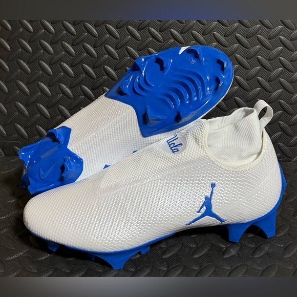 Jordan VAPOR EDGE PRO 360 SMU PE‎ UCLA Football Cleats Mens Size 12 - Picture 1 of 6